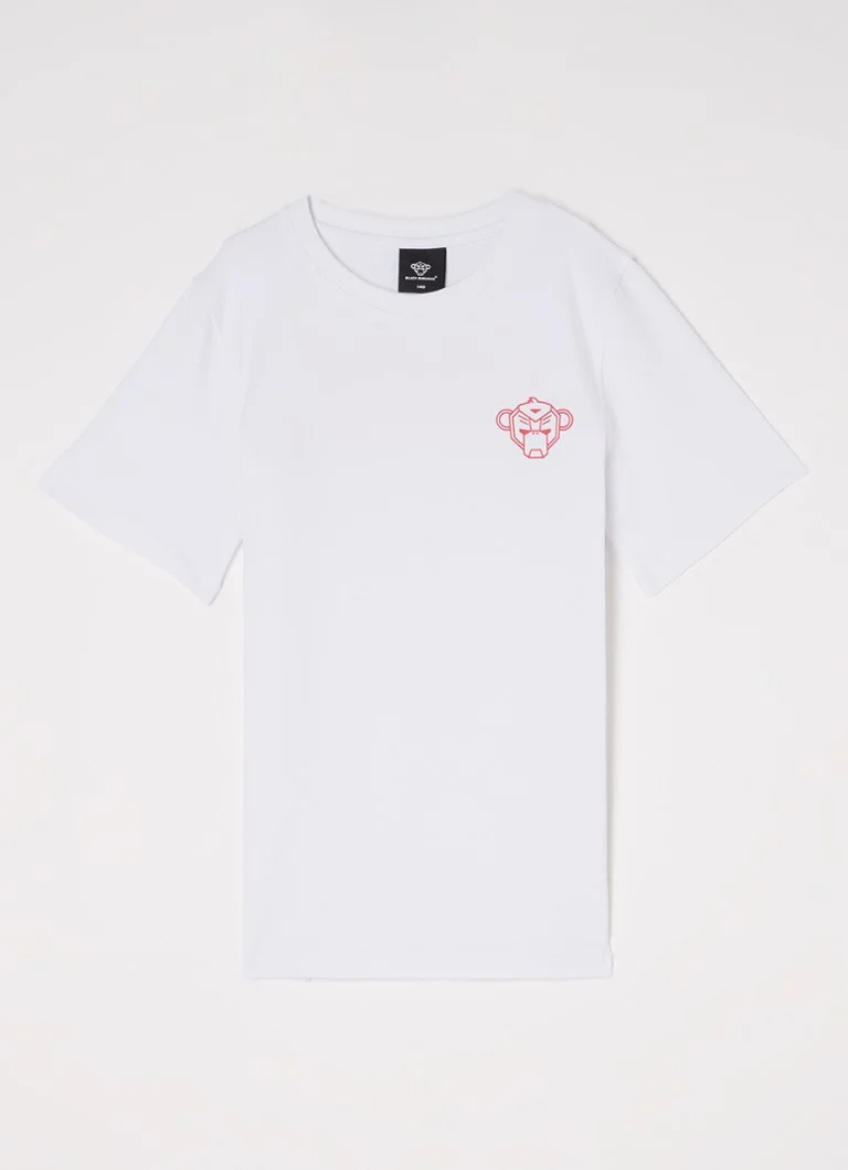 Black Bananas  Fiesta T-shirt met logo- en backprint