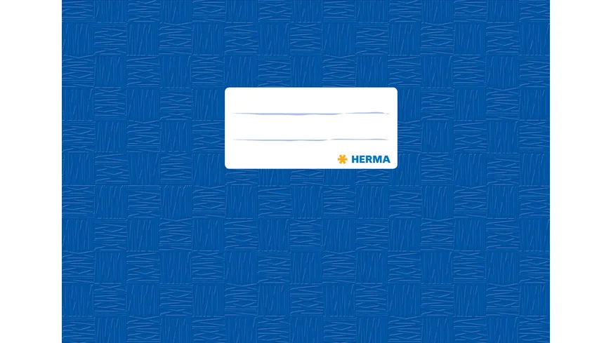 HERMA Hefthülle A5 gedeckt blau quer für Notenheft
