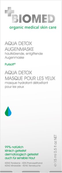 Biomed Aqua Detox Eye Mask Augenmaske