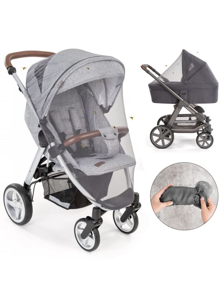 Zamboo Universal Insektenschutz / Mückennetz für Kinderwagen, in grau günstig kaufen onesize