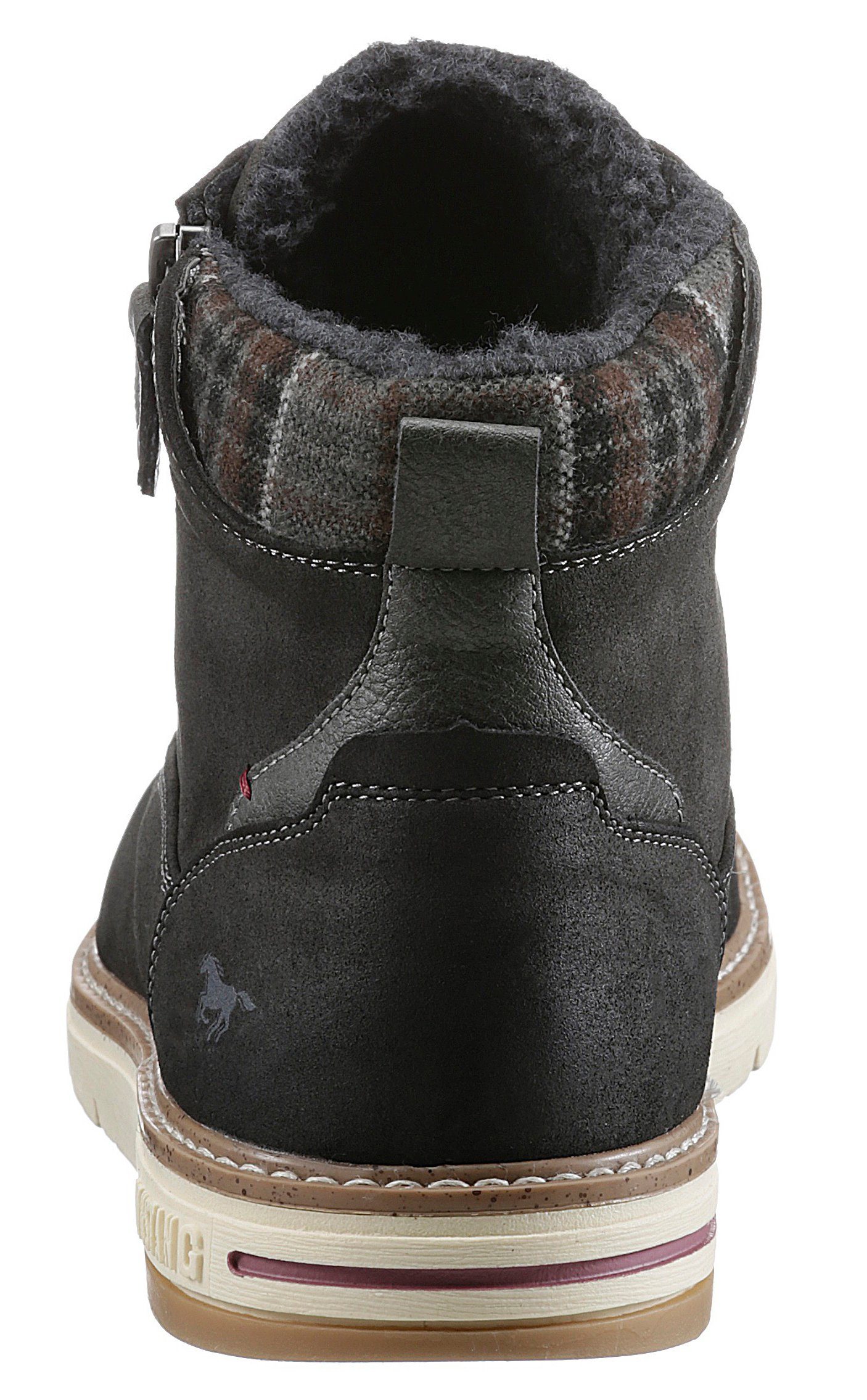 Mustang Shoes Winterboots mit praktischem Außenreißverschluss