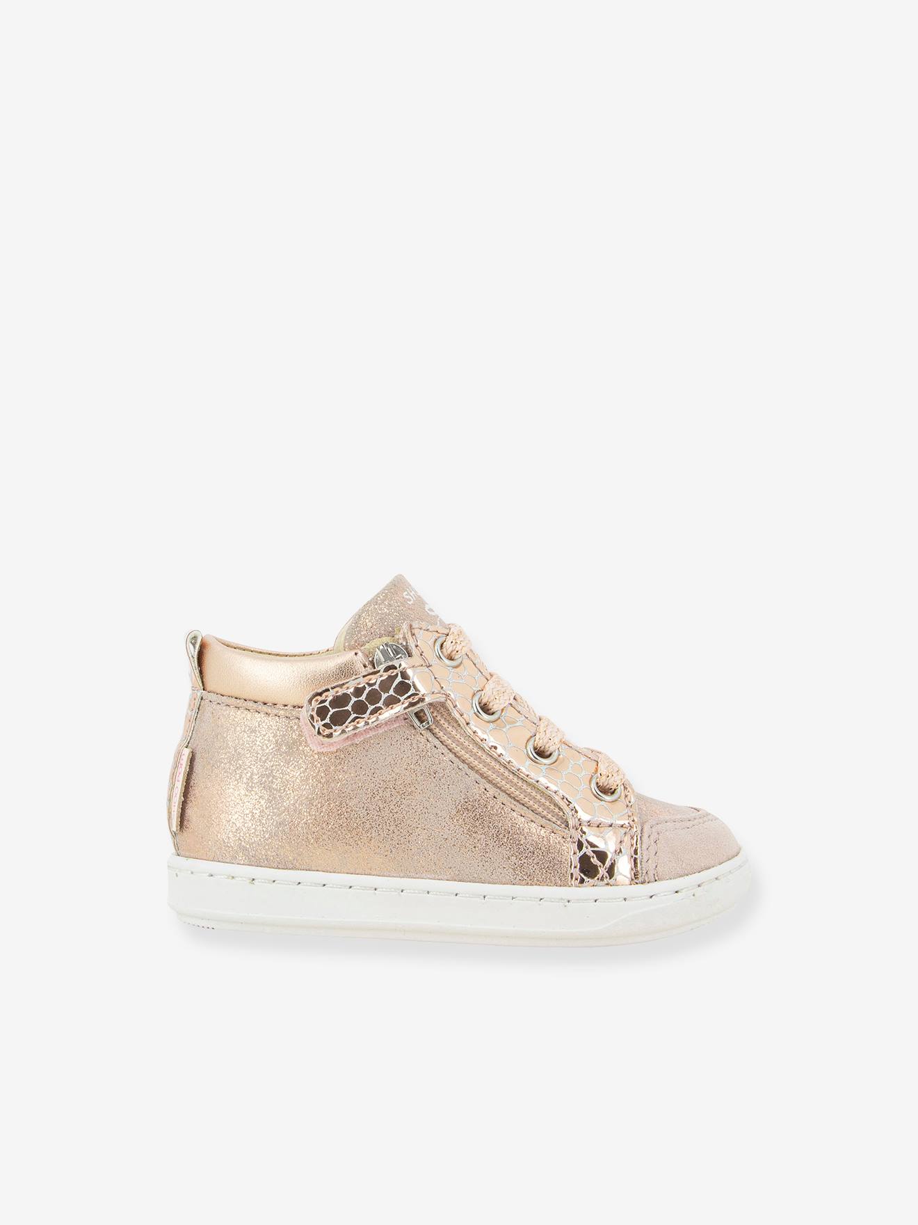 Bottines bébé fille Bouba Bi Zip