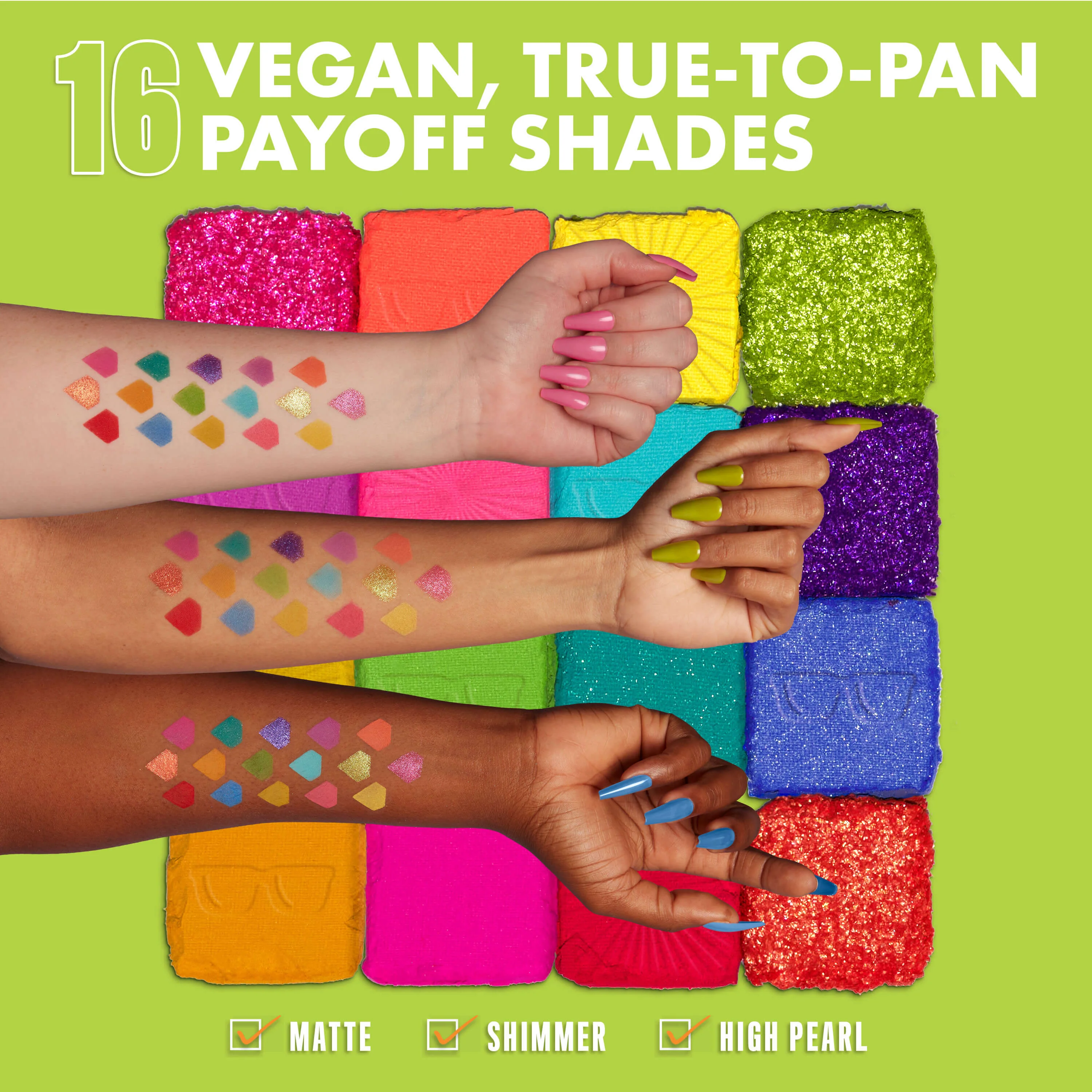 Eyes Ultimate Shadow Palette - I Know That's Bright - Lidschattenpalette
