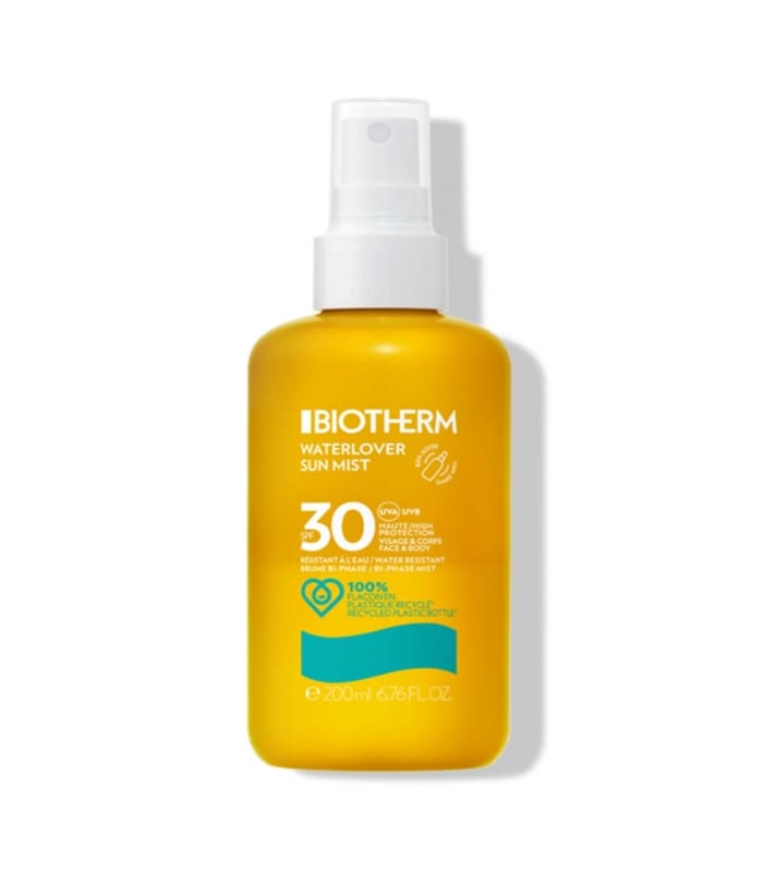 BIOTHERM-WATERLOVER-Brume solaire invisible éco-responsable SPF30