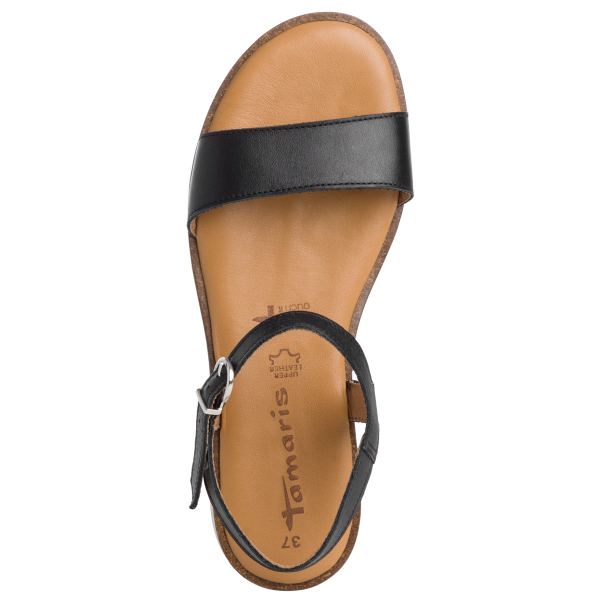 Tamaris 1-28601-42 Sandale schwarz