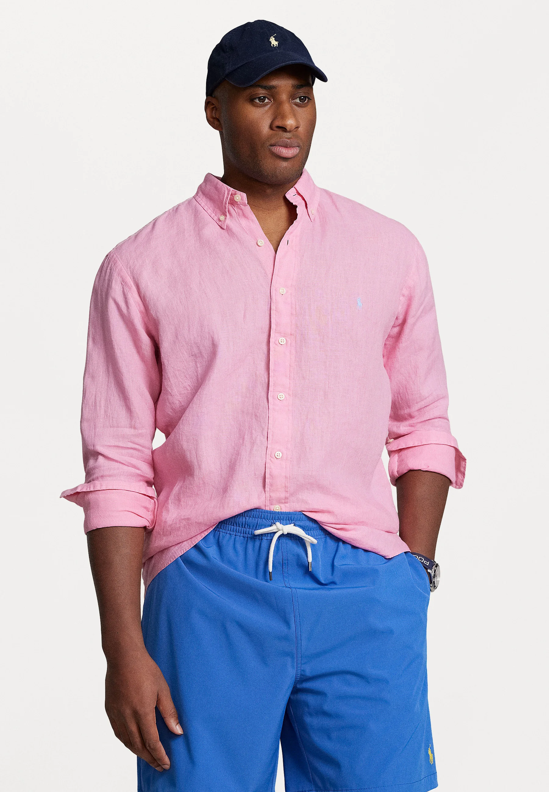Camisa deportiva de manga larga Polo Ralph Lauren Big & Tall