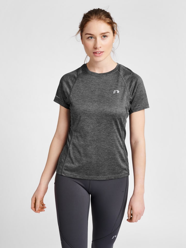 Newline Newline T-Shirt Raglanärmel Women Running Damen in FORGED IRON MELANGE günstig kaufen