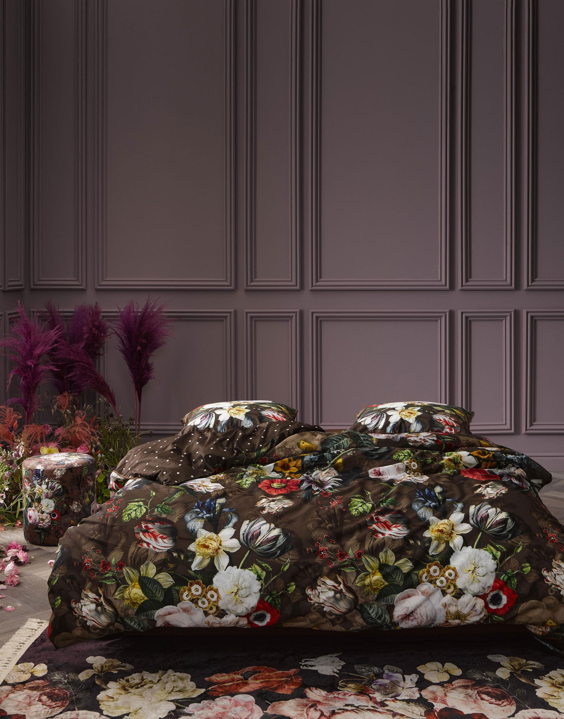 ESSENZA HOMESatin-Bettwäsche chocolate