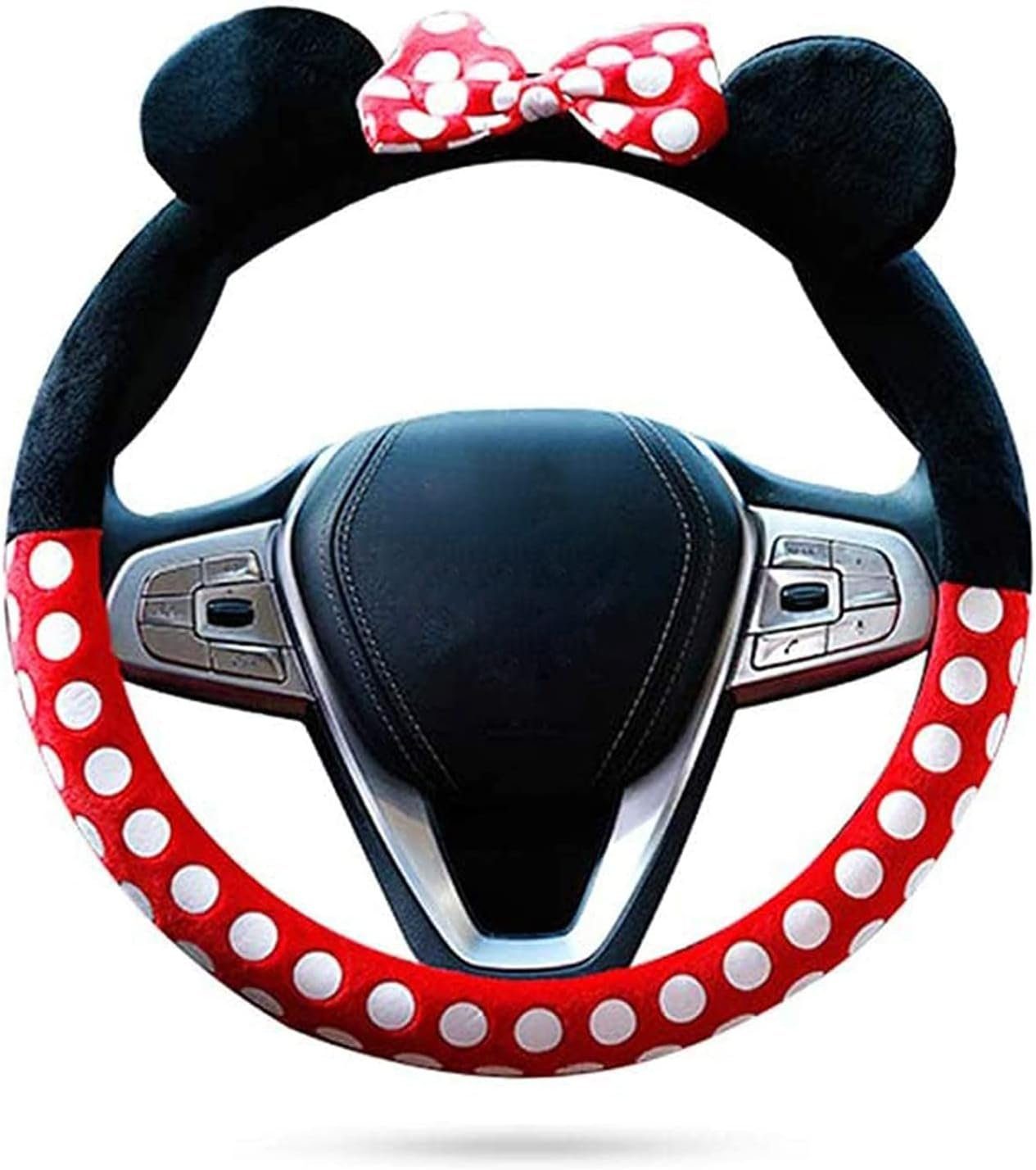 Runxizhou Lenkradbezug Universeller Auto-Lenkradbezug, süßes Maus-Styling, (1-tlg)