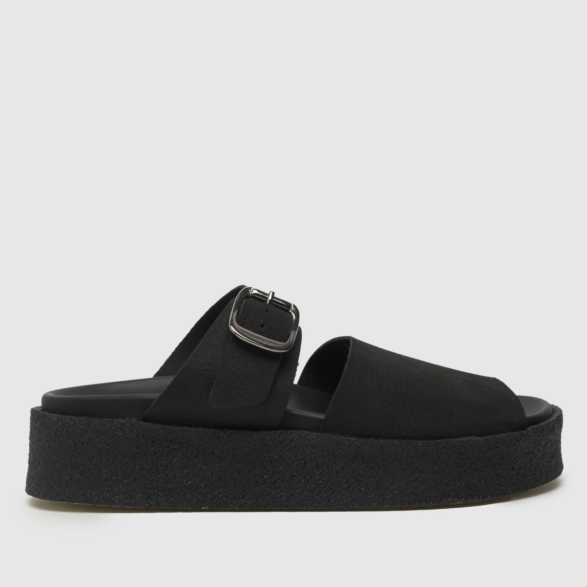 Clarks Originals – Svarta sandaler i crêpe