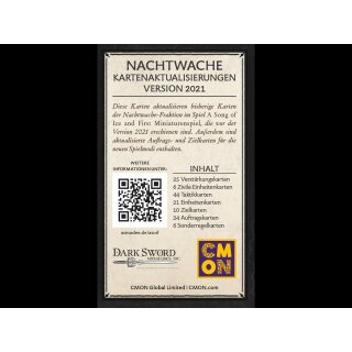 A Song of Ice & Fire: Nachtwache Kartenaktualisierungen (DE)