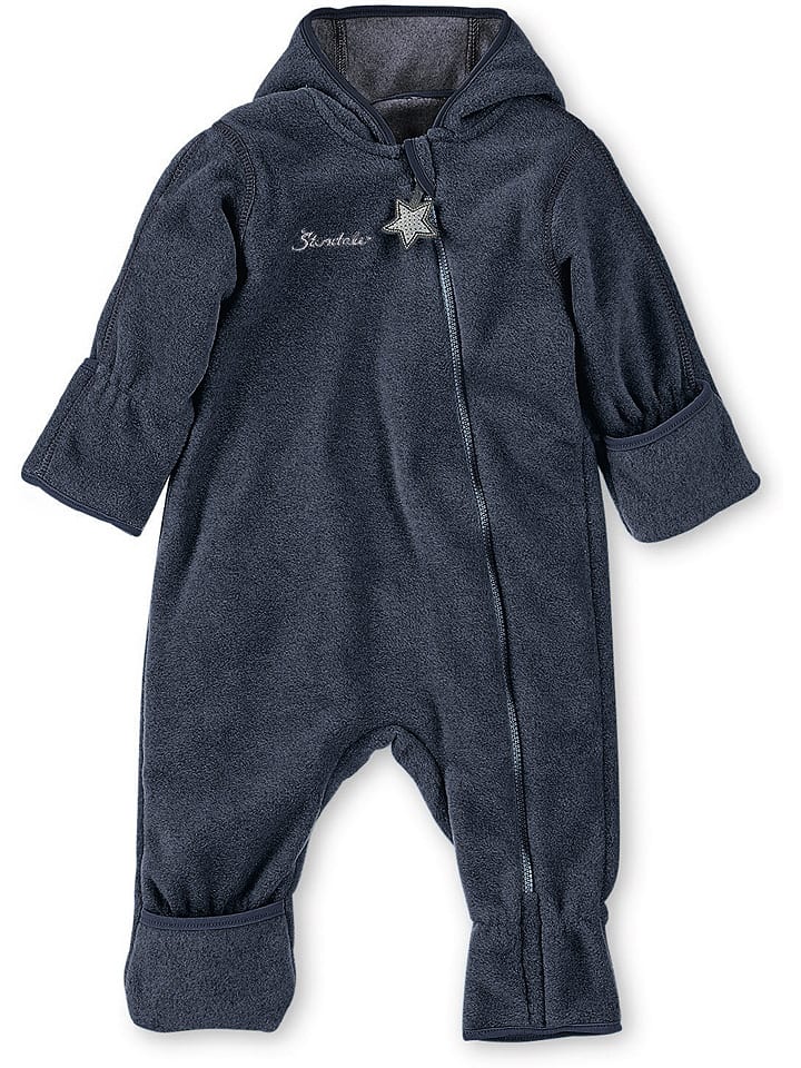 Sterntaler Fleece-Overall in Dunkelblau günstig kaufen