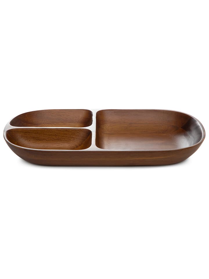 Homla Tablett ''Mooka'' in Braun - (L)31 x (B)17,5 cm günstig kaufen onesize