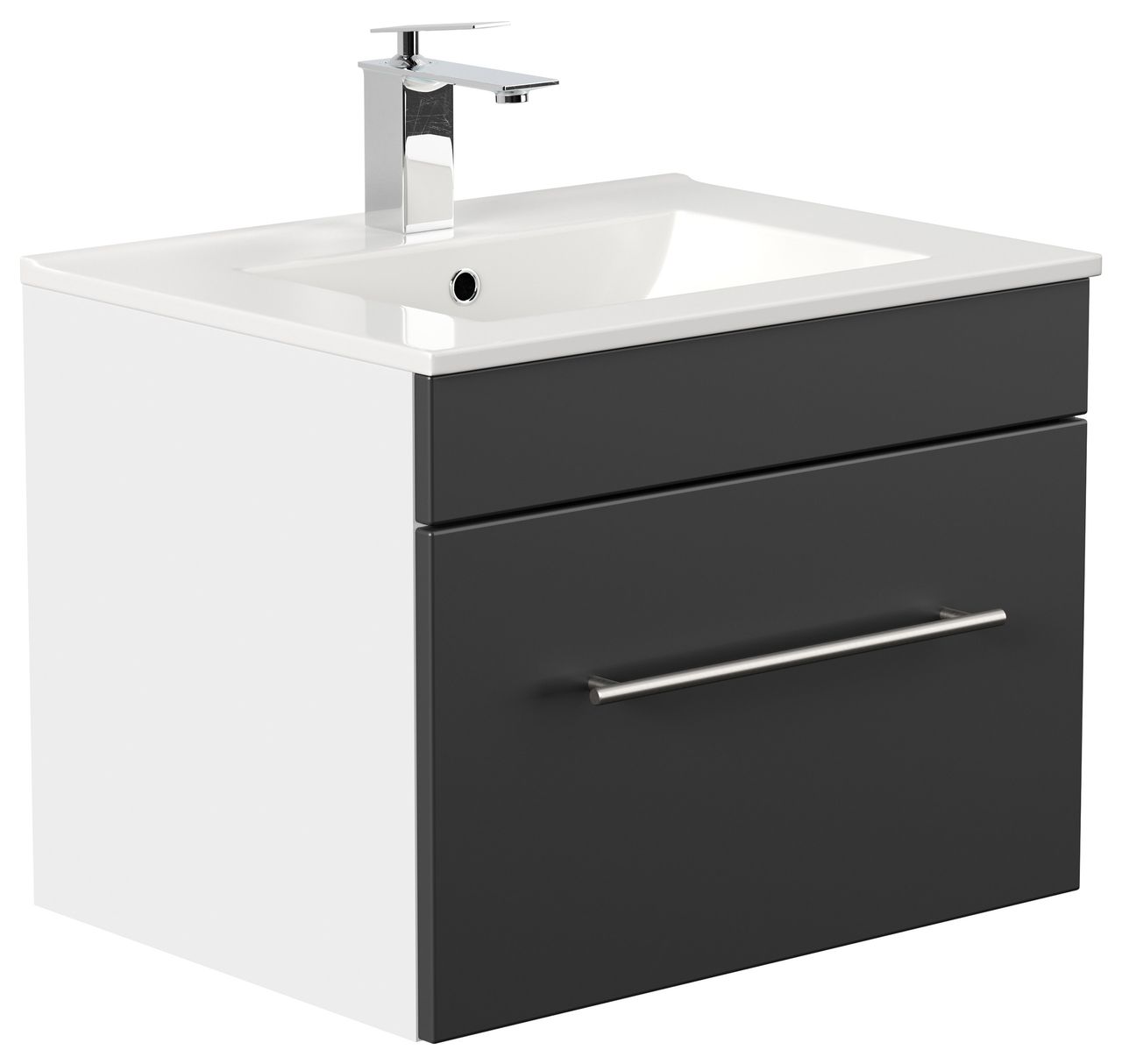 Posseik Badmöbel VIVA 60 schwarz
