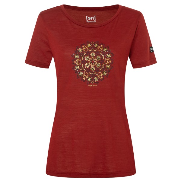 super.natural - Women's Ornament Tee - Merinoshirt