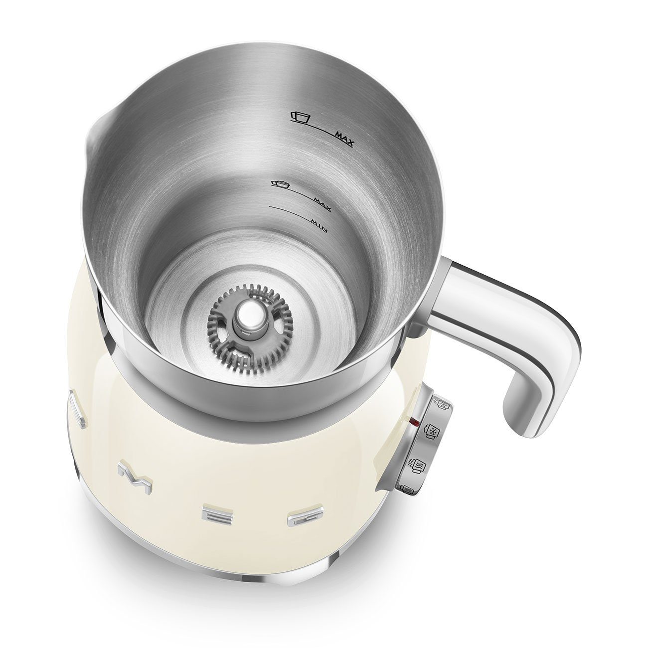 Smeg Milchaufschäumer MFF11CREU, Creme