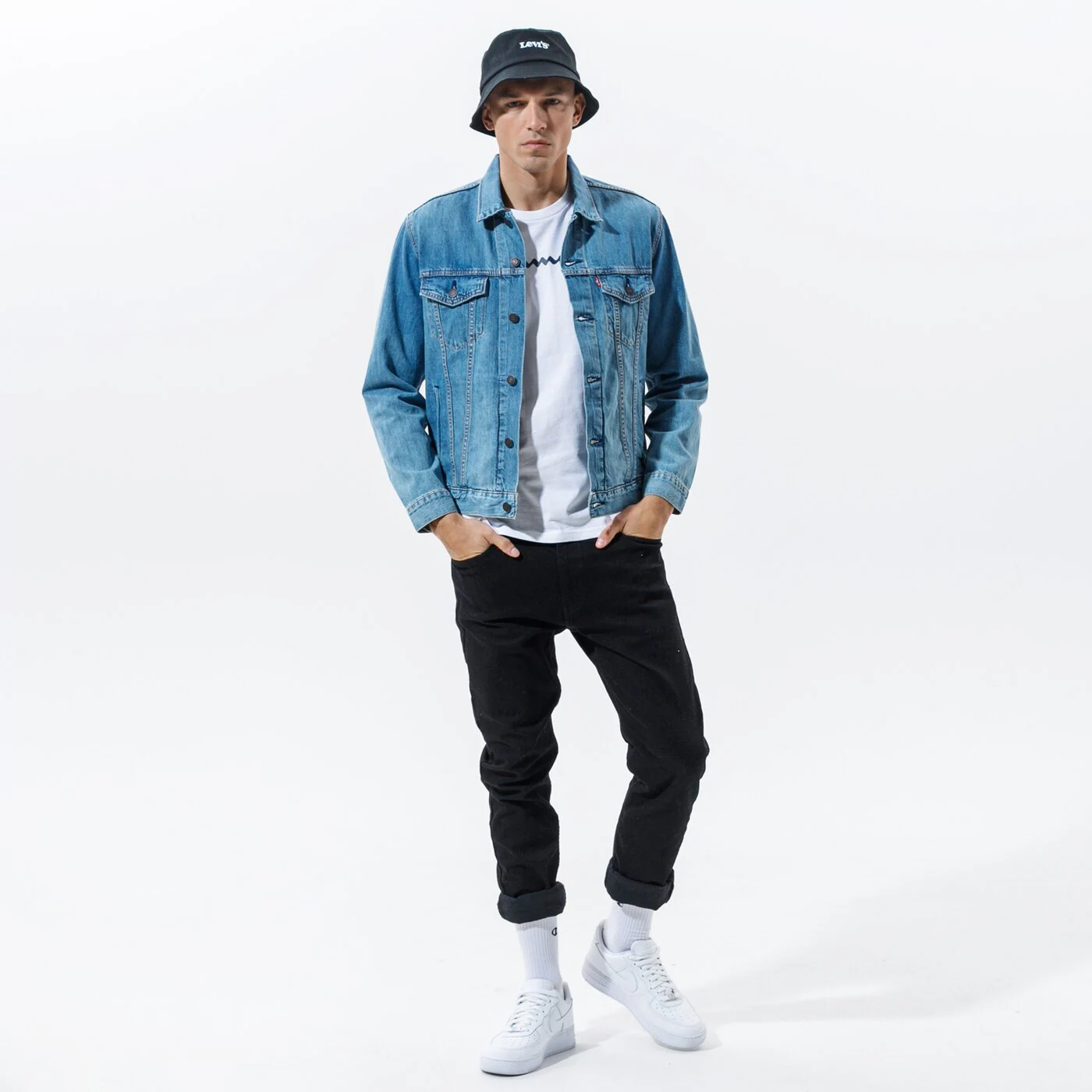 CHAMPION T-SHIRT CREWNECK T-SHIRT Weiß
