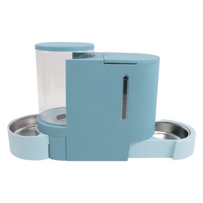 TIAKI Futter- und Wasserspender, hellblau