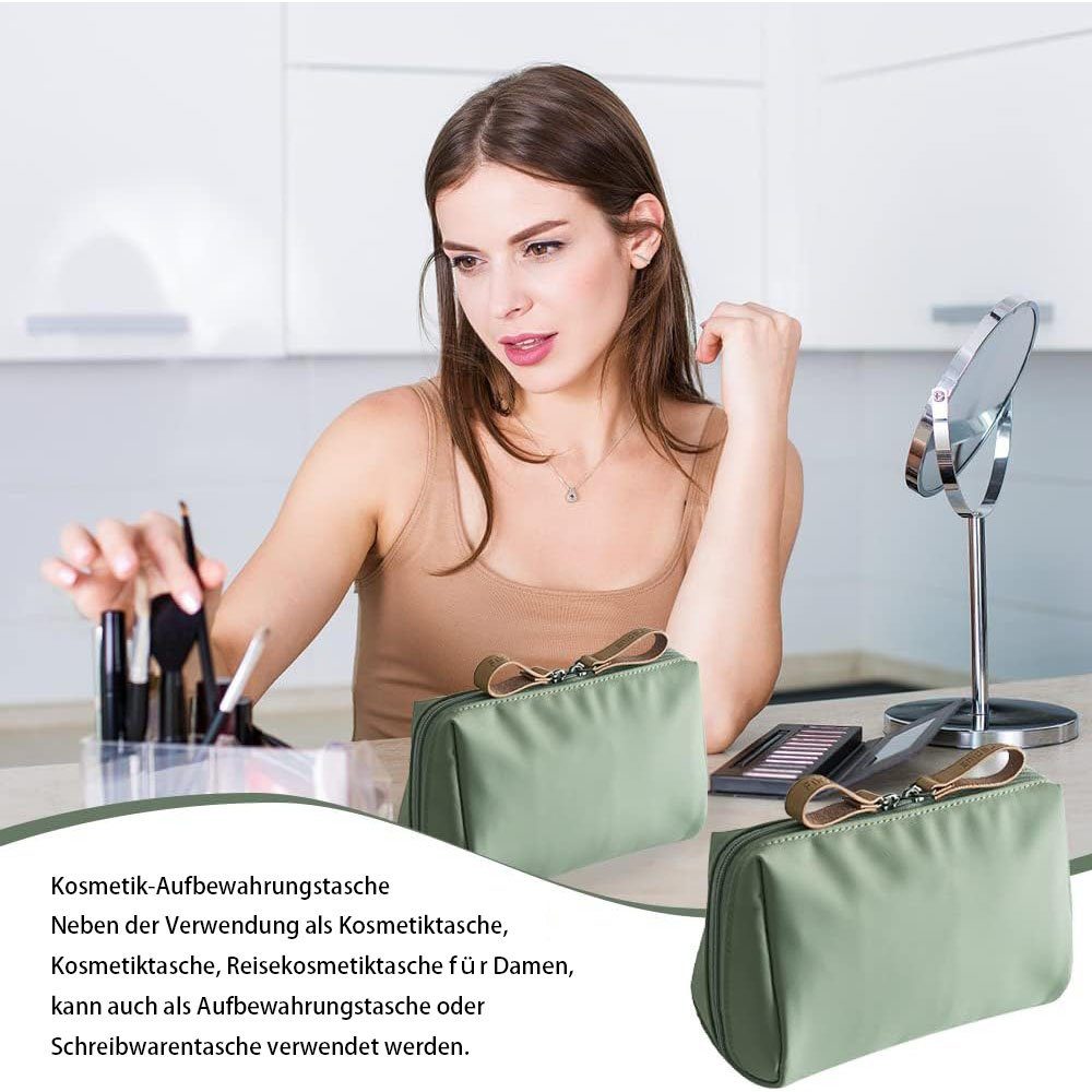SOTOR Kosmetikkoffer Kosmetiktasche Klein,Schminktasche,Tragbare Multifunktions mit Fächern (1-tlg)