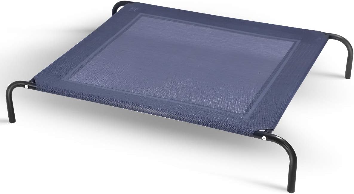 Costway Hundebett Metall Sommer, Hundeliege Garten