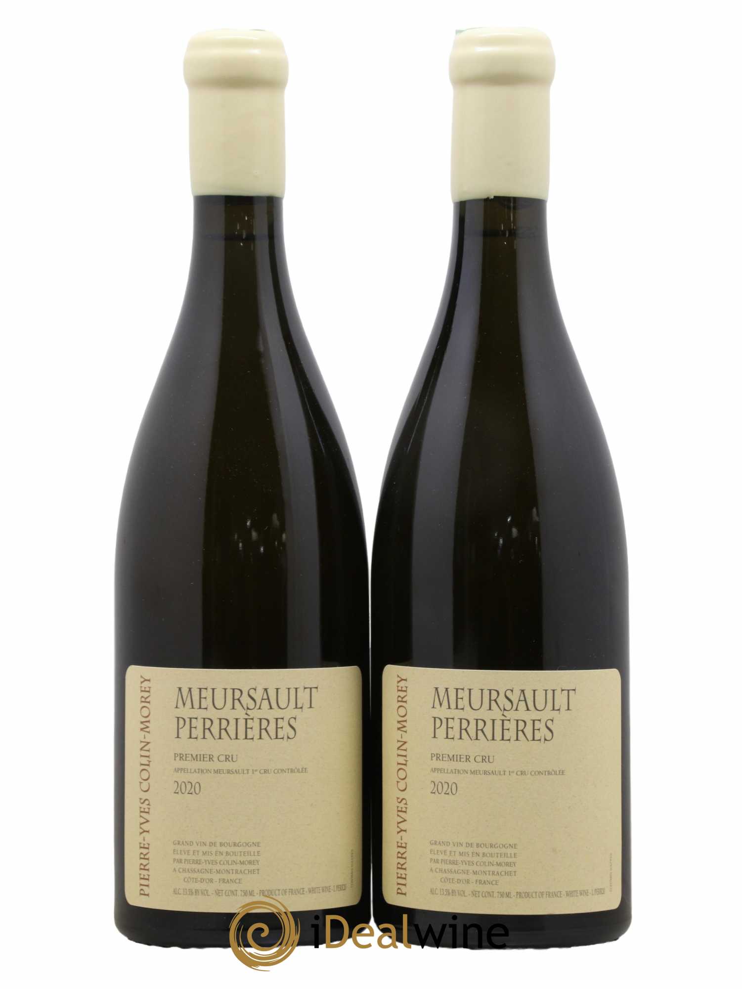 Meursault 1er Cru Les Perrières Pierre-Yves Colin Morey  2020 - Lot de 2 Bouteilles