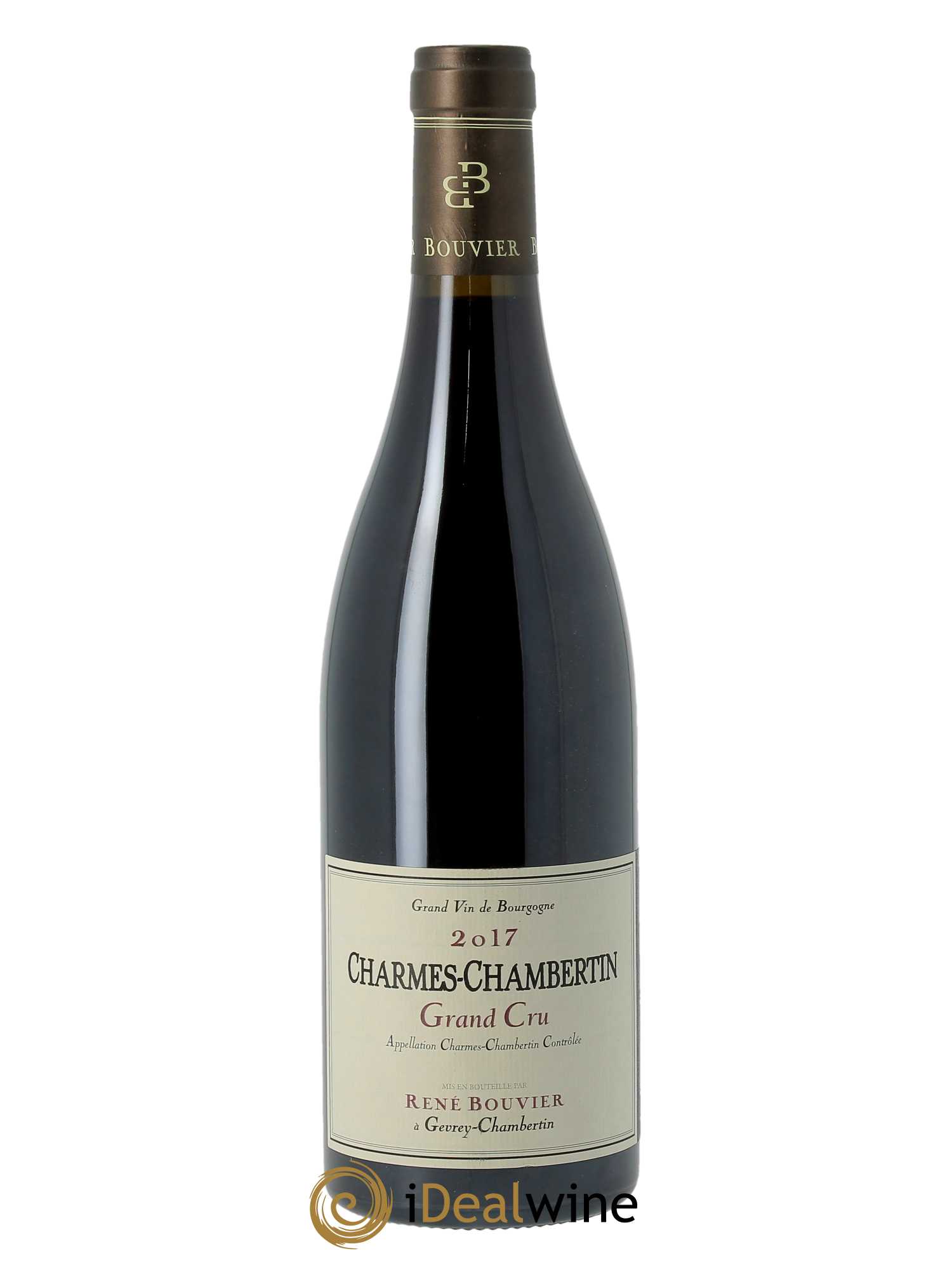 Charmes-Chambertin Grand Cru René Bouvier (Domaine)  2017 - Lot de 1 Bouteille