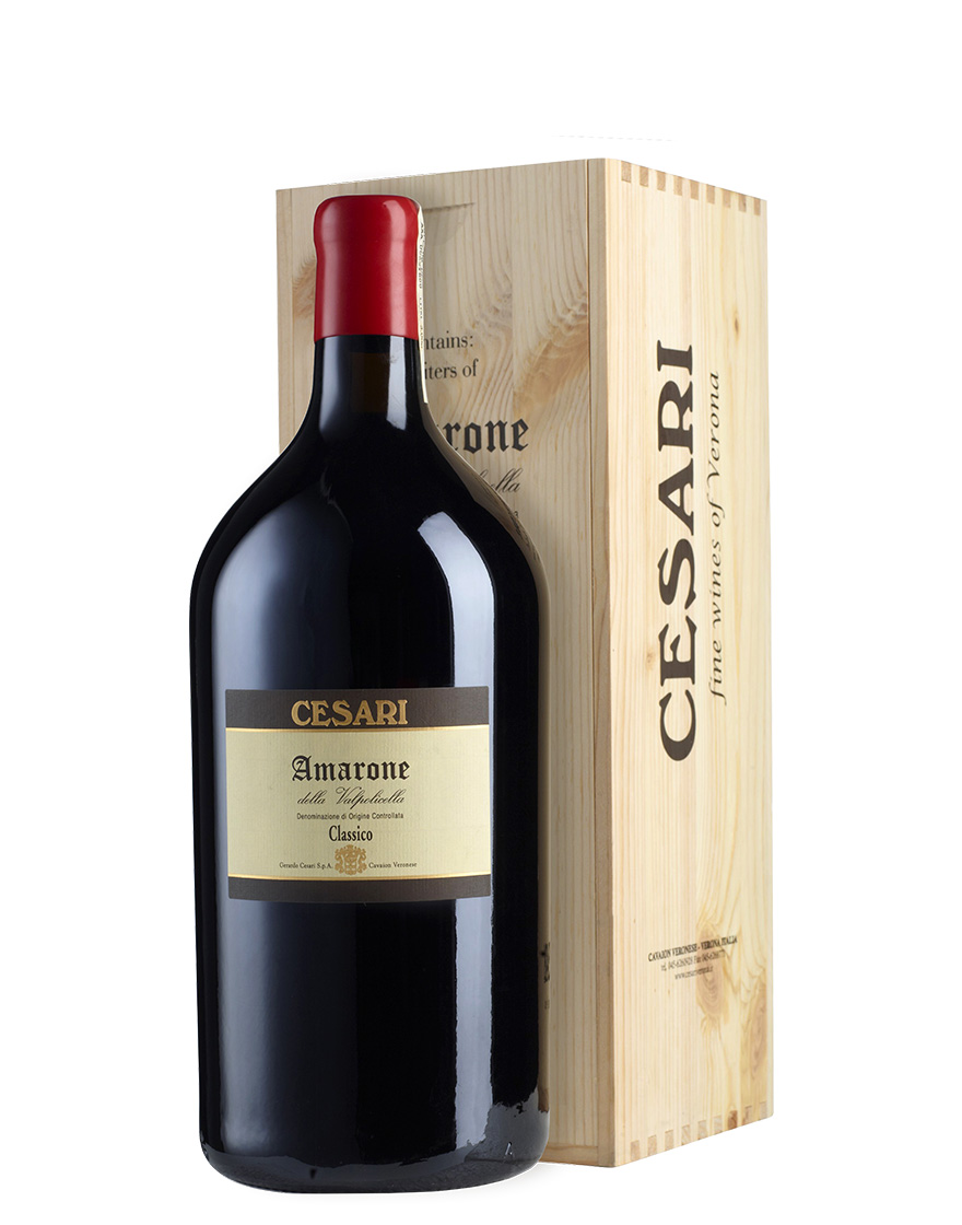 Amarone della Valpolicella Classico DOCG 2018 Cesari Jeroboam 3 ℓ, Caisse bois