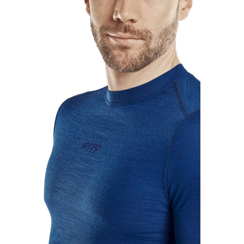 CEP Merino Cold Weather Shirt Longsleeve Laufshirt Herren