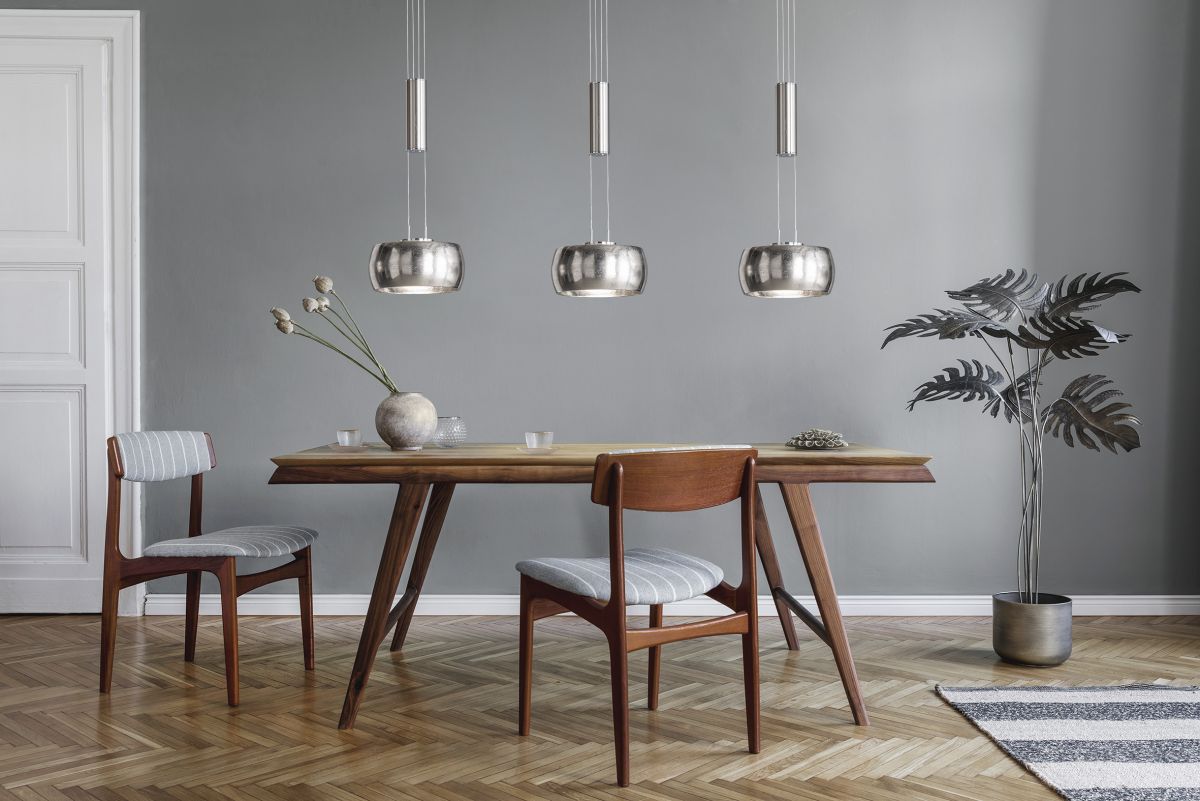 Fischer & Honsel 3-flg LED Pendelleuchte Colette
