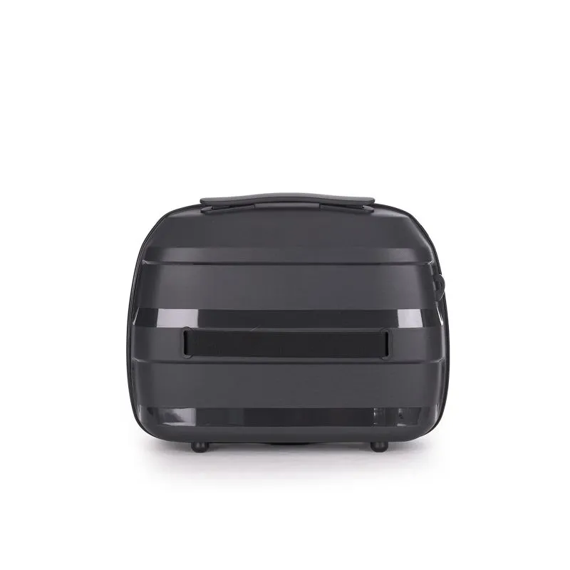 Stratic Straw + Beauty Case - black