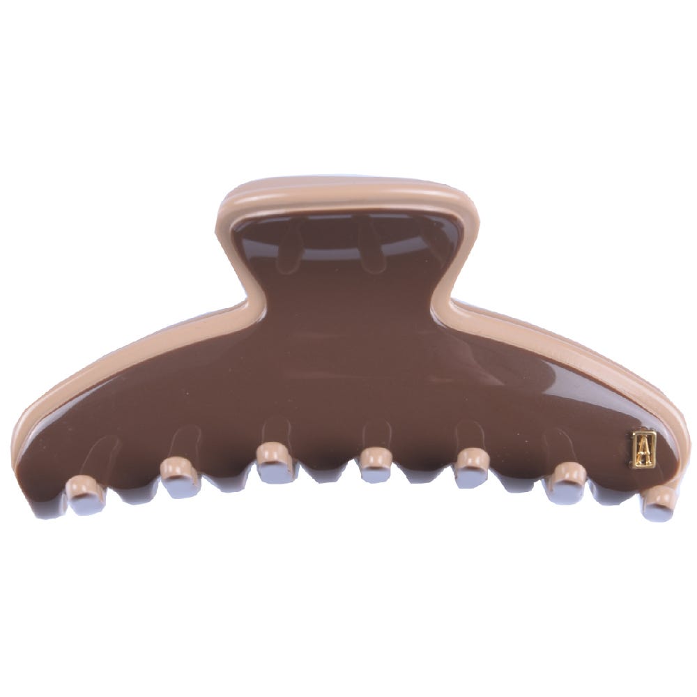 Alexandre de Paris Pince Medium Liserai brown