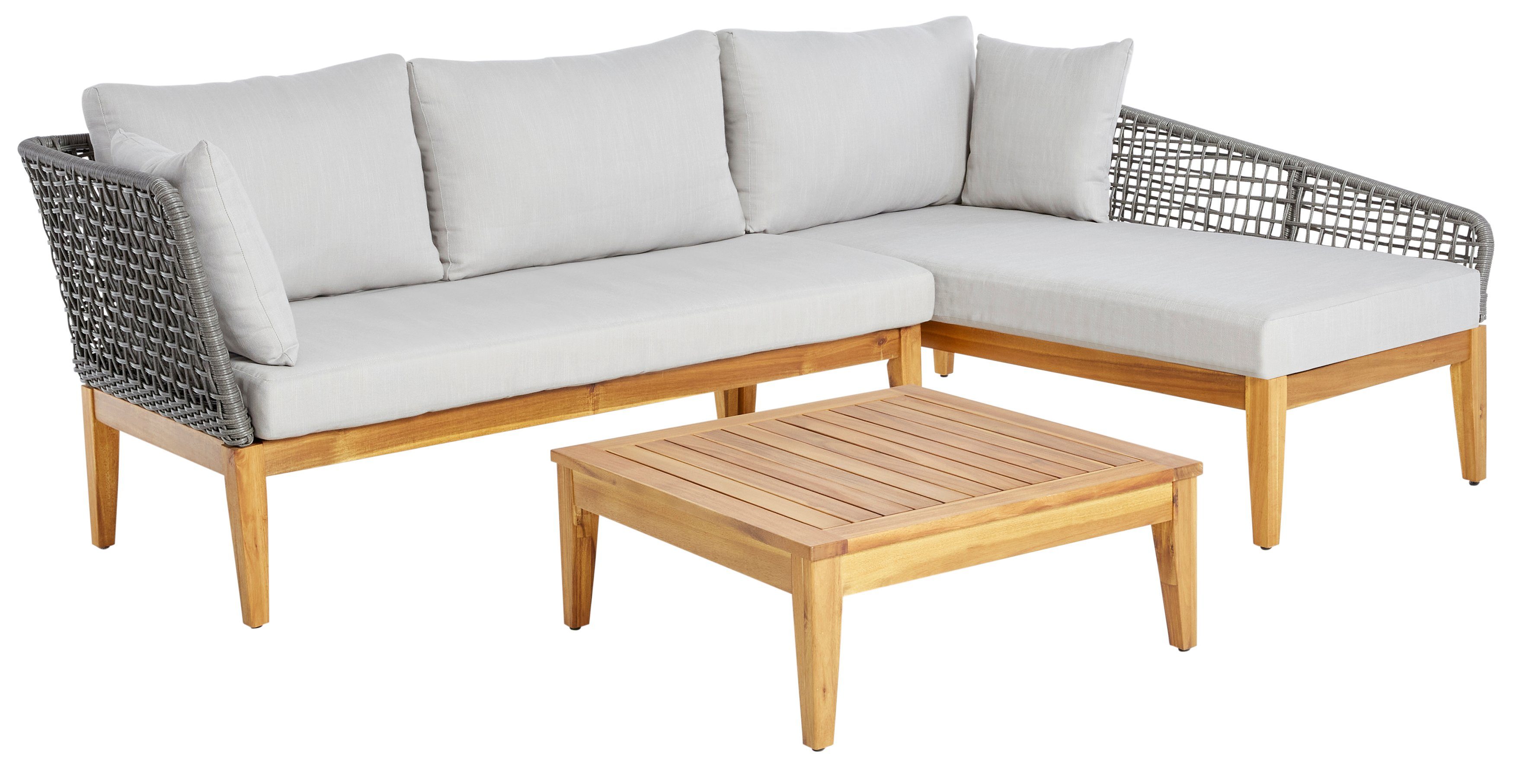 Timbers Gartenlounge-Set Sunnyvale, (3-tlg)