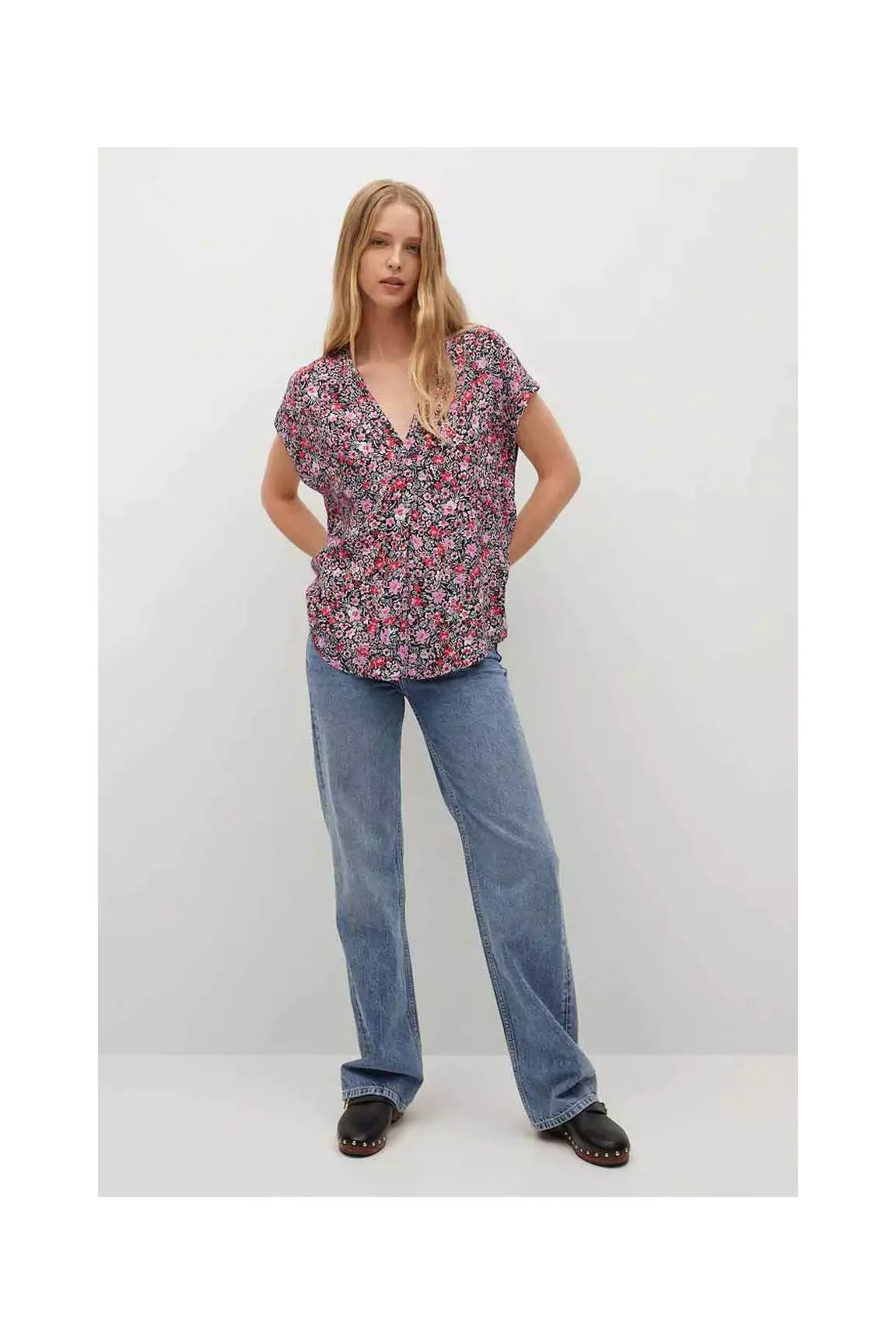 Mango Blouses Femme couleur noir