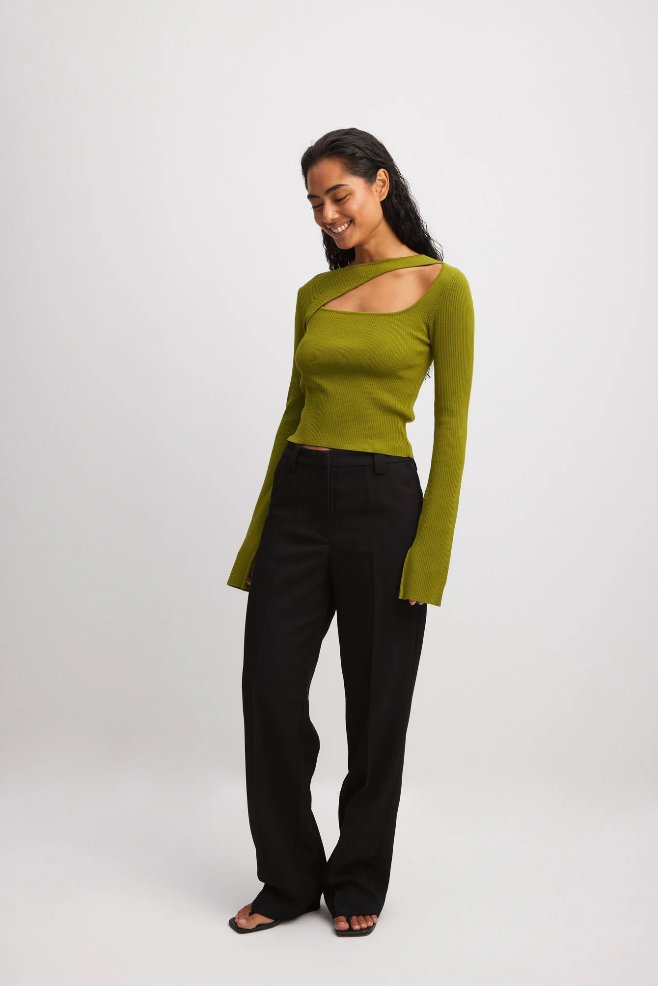Anzughose aus Twill