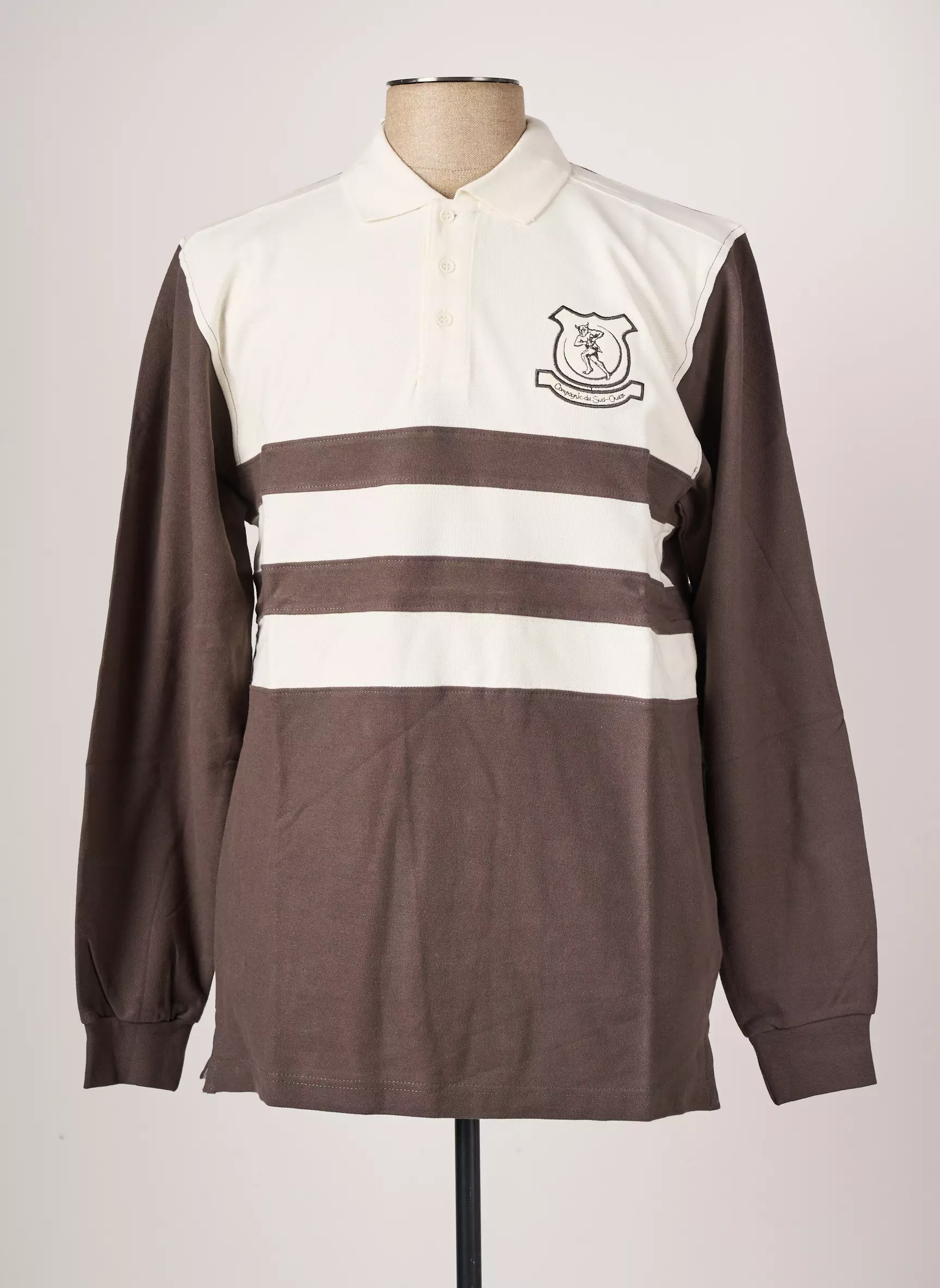 Quinze Treize Polos Homme couleur marron