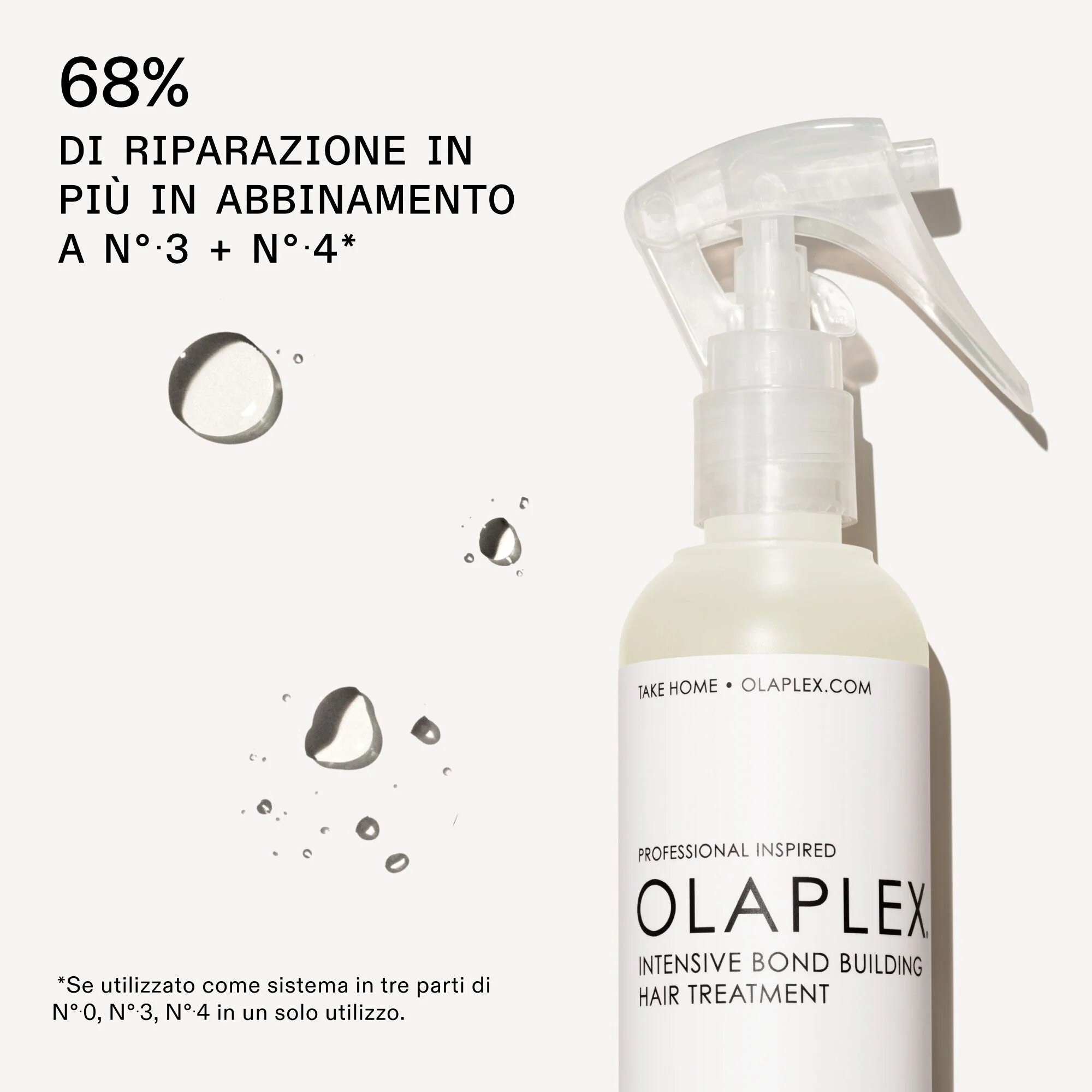 Cuidado del cabello n.° 0 Tratamiento intensivo para fortalecer los enlaces capilares™ - Reestructurante y reconstructivo, pre-champú