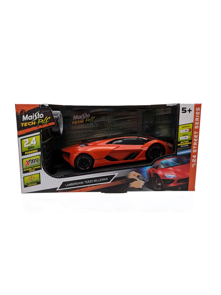 Maisto Ferngesteuertes Auto Lamborghini Terzo Millennio, Maßstab 1:24 in orange günstig kaufen onesize