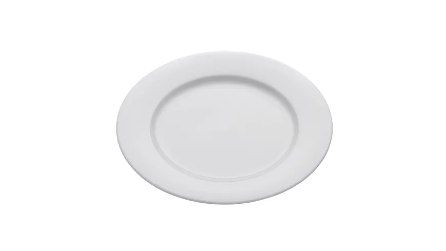 MAXWELL & WILLIAMS Round Teller rund, mit Rand, 27,5cm, Porzellan Weiß
