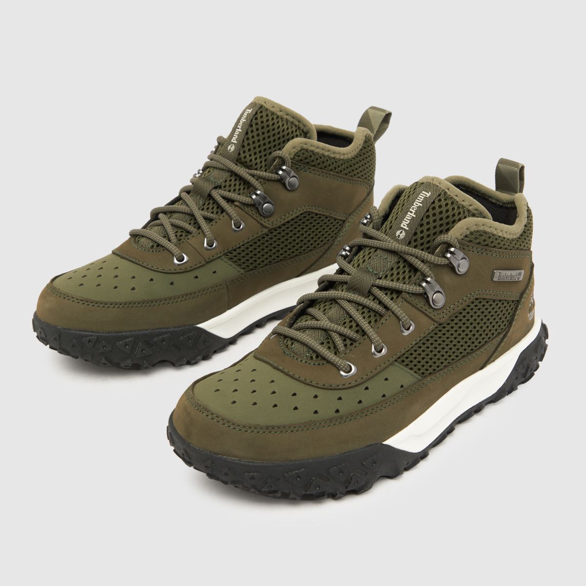 Timberland mörkgröna Greenstride Motion 6 Pojkar Barnstövlar