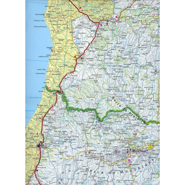 Algarve 1 : 150 000 - Wanderkarte
