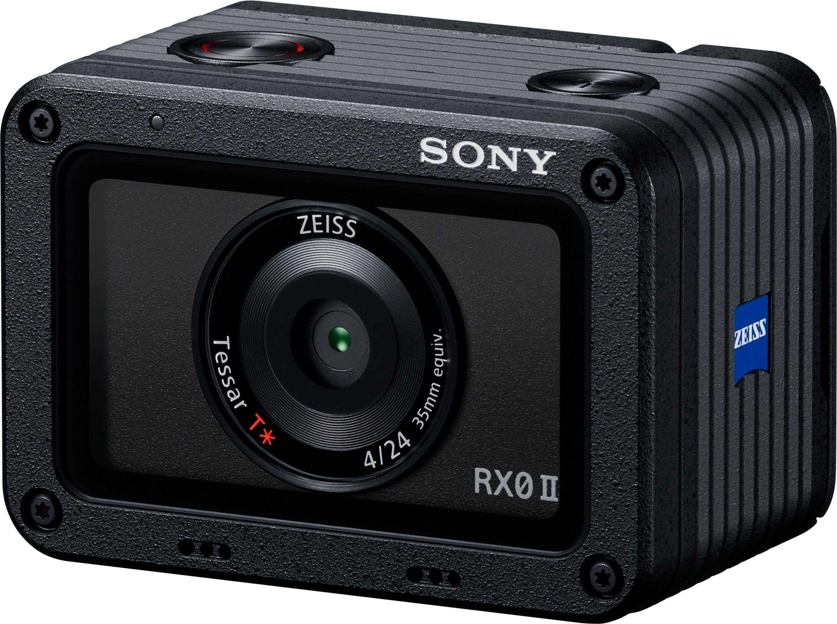 Sony RX0 II (DSC-RX0M2G) Kompaktkamera (ZEISS® Tessar T* 24-mm, 15,3 MP, Bluetooth, WLAN (Wi-Fi)