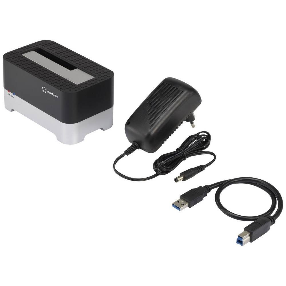 Renkforce Festplatten-Dockingstation USB 3 FESTPLATTEN DOCKINGSTATION RT-DOCKING-01