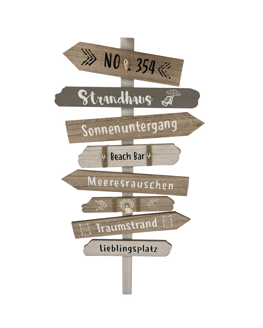 Deko-Wegweiser