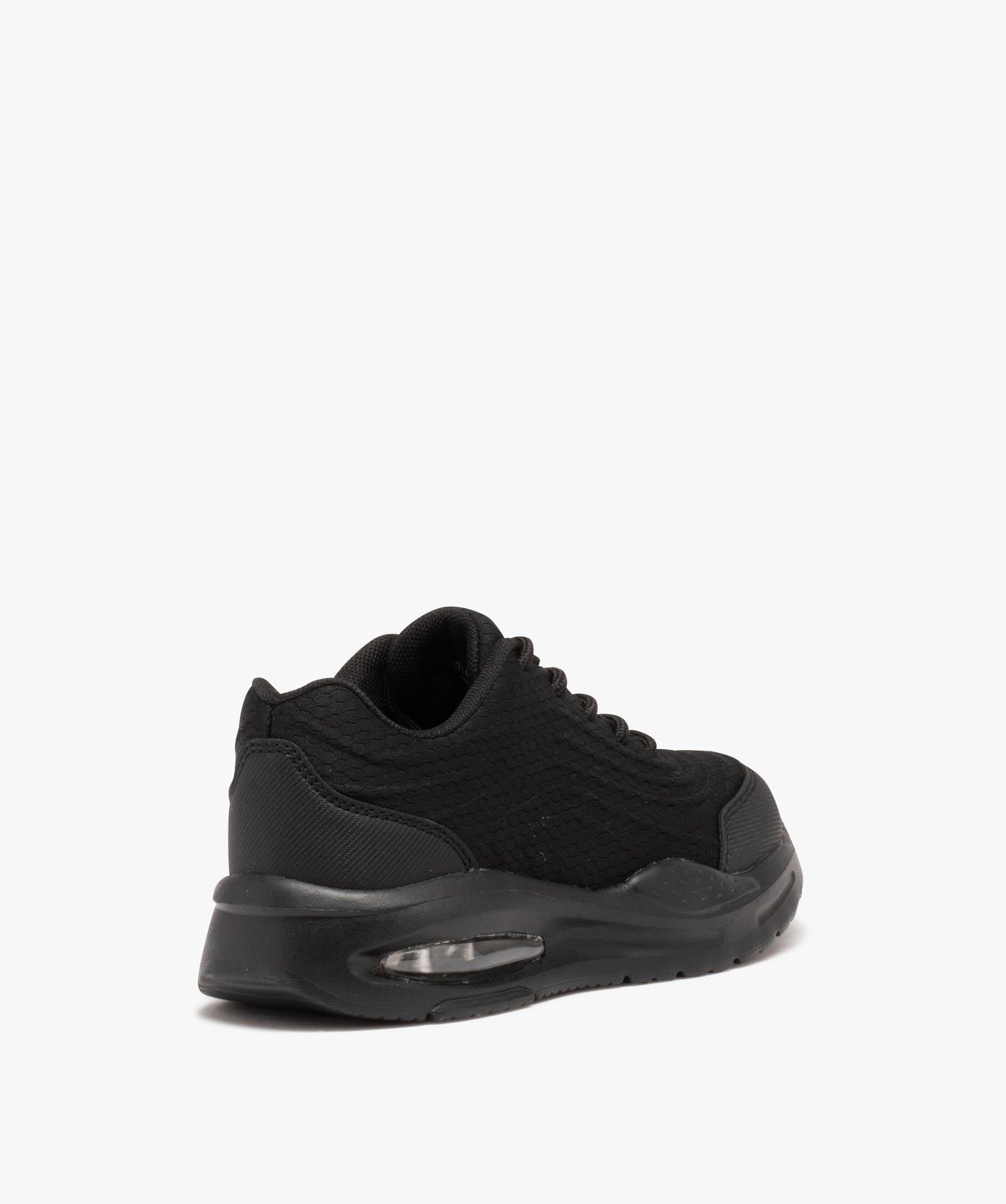 Basket en toile ultra légère à lacets Garçon noir | GEMO