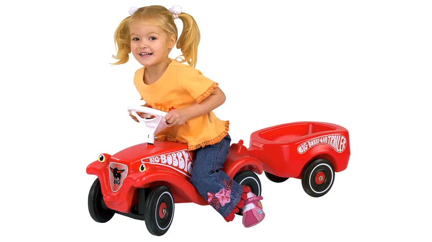 BIG - Bobby Car Anhänger rot