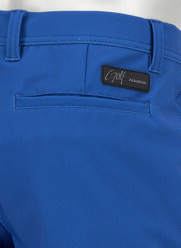 Alberto Golf, Golfhose Rookie, Regular Fit, Mikrofaser wasserressistent, blau