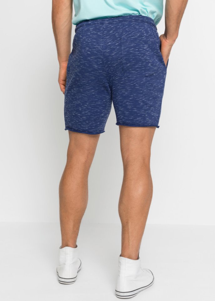Sweat-Shorts mit Rollkanten Regular Fit, (2er Pack)