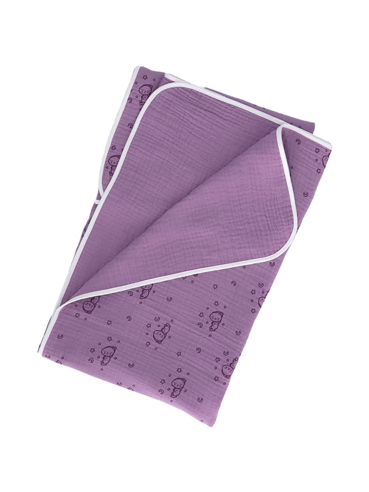 Sterntaler Babydecke Musselin Schlummerhase in lila günstig kaufen onesize