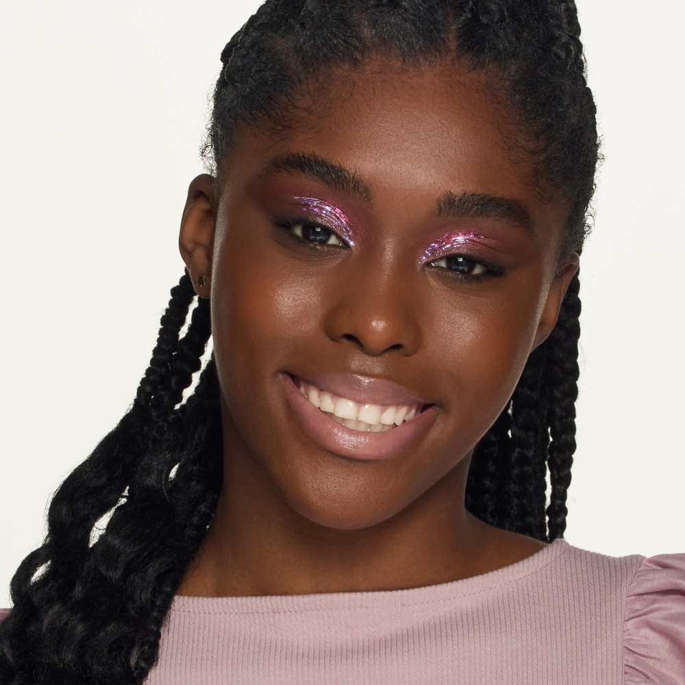 essence Multichrome flakes eyeshadow topper Ombre à Paupières Mono