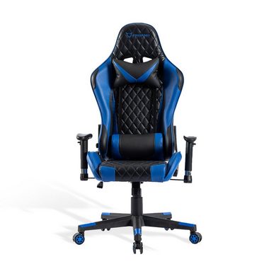 FOXSPORT Gaming-Stuhl ergonomisch Gamer Stühle (Professioneller Gamingstuhl), Eingebauter Wippmechanismus, Max. Belastbarkeit: 150 kg